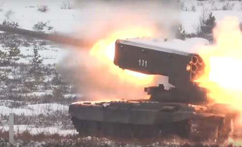 Siêu pháo Nga “phun lửa” uy lực