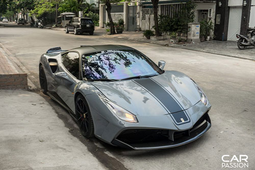 Ngắm siêu xe Ferrari 488 GTB độ SVR độc nhất Việt Nam