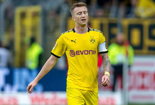 Dortmund mất thủ lĩnh tinh thần Marco Reus ở đại chiến PSG