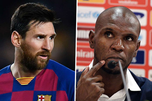 Abidal có thể mất việc sau khi khiến Messi phật lòng