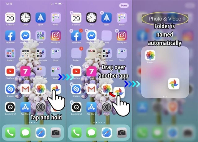 Cách tạo thư mục cho ứng dụng trên iPhone và iPad - Ảnh 1.