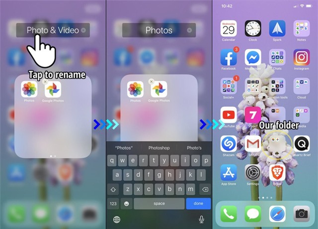 Cách tạo thư mục cho ứng dụng trên iPhone và iPad - Ảnh 2. Cách tạo thư mục cho ứng dụng trên iPhone và iPad - Ảnh 2.