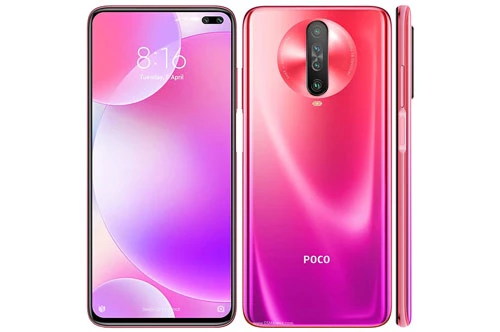 Xiaomi Poco X2 sở hữu thiết kế với khung viền bằng nhôm, 2 bề mặt bảo vệ bởi kính cường lực Corning Gorilla Glass 5. Máy có kích thước 165,3x76,6x8,8 mm, cân nặng 208 g. 