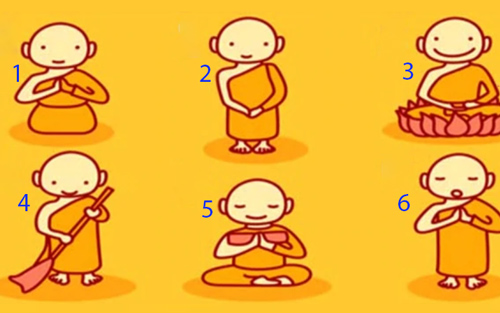 Trắc nghiệm: Hãy chọn 1 hình ảnh hòa thượng bạn yêu thích nhất để lắng nghe những lời khuyên hữu ích