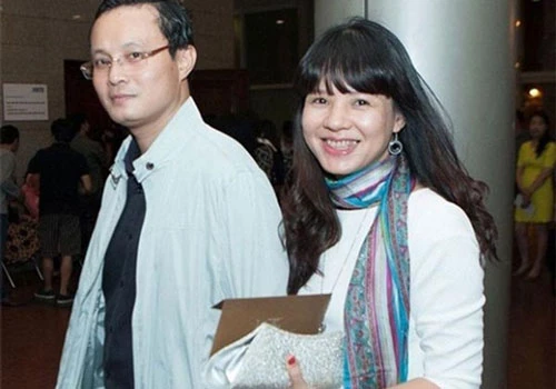 BTV Diễm Quỳnh lập gia đình trước khi vào VTV làm việc. Chồng của nữ biên tập viên hơn cô 4 tuổi và là một kiến trúc sư. Ảnh: Vietnamnet