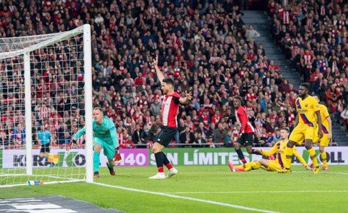 Messi 'tịt ngòi', Barca bị loại khỏi cúp Nhà vua Tây Ban Nha như Real