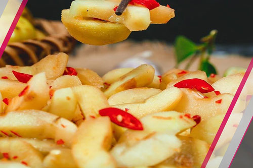 Bí quyết làm táo mèo bao tử trộn mắm ớt, ăn đến đâu mê đến đấy