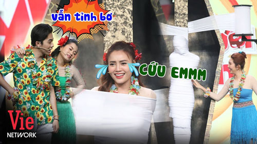 CLIP: Ninh Dương Lan Ngọc vô cùng xót xa cho vòng 1 có thể bị "lép" với thử thách quấn vải