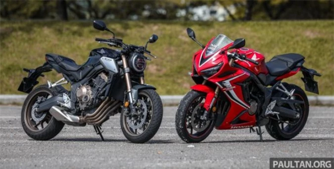 Honda CBR650R và CB650R 2019 được thiết kế vẻ ngoài hầm hố.