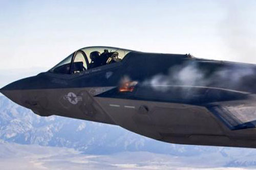 Siêu pháo Gatling của F-35 không thể bắn trúng mục tiêu