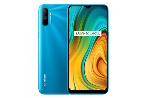 Realme C3 sử dụng vỏ ngoài bằng nhựa nguyên khối. Máy có kích thước 164,4x75x9 mm, cân nặng 195 g. 