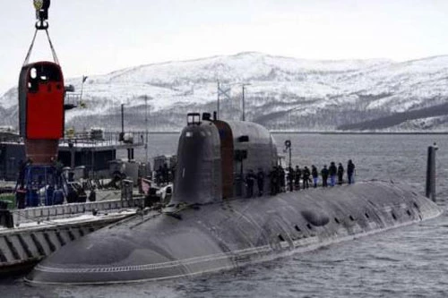 Tàu ngầm Yasen của Hải quân Nga.