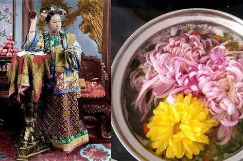 Tại sao Thái hậu Từ Hy lại thêm cánh hoa cúc vào món lẩu của mình?