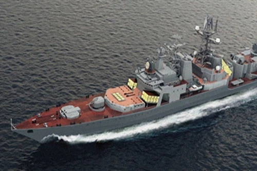 Đồ họa về đề xuất nâng cấp hỏa lực cho khu trục hạm Udaloy