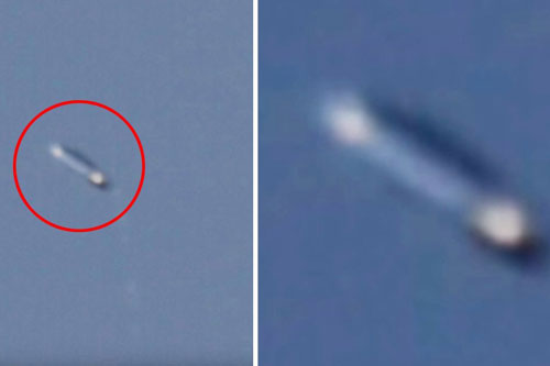 Nhiếp ảnh gia tình cờ phát hiện ra UFO trên bầu trời Mỹ