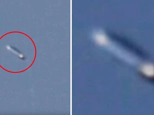 Nhiếp ảnh gia tình cờ phát hiện ra UFO trên bầu trời Mỹ