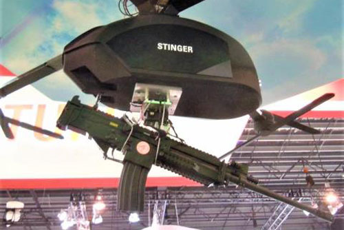 UAV tích hợp radar, súng máy: Khắc tinh của khủng bố