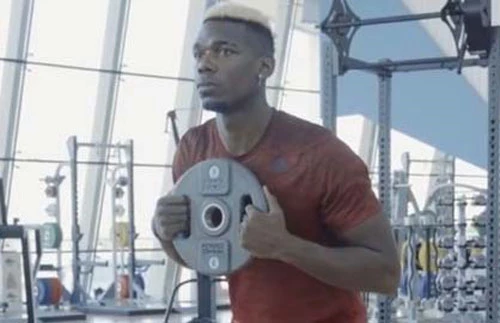 Paul Pogba vừa đăng tải clip tập luyện trên Instagram.