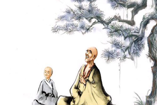 Làm hỏng chậu lan quý, chú tiểu sợ bị trách mắng ai ngờ sư thầy chỉ nói 1 câu