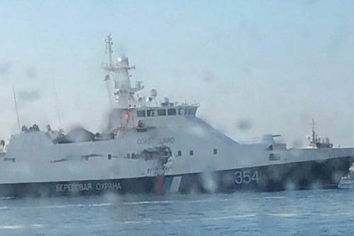 Ukraine tung bằng chứng tố cáo Nga cố tình bắn tàu tuần tra nước này