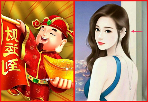 Chỉ tận nơi 5 nốt ruồi "gọi lộc- mời tài" của người phụ nữ, có một cái là lộc về tận cửa