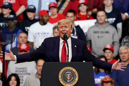 Ông Trump kêu gọi người ủng hộ bầu cho ứng viên "yếu nhất" của đảng Dân chủ