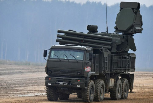 Pantsir-S bắn hạ UAV khả nghi tiếp cận căn cứ không quân Khmeimim