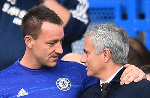 Mourinho và John Terry.