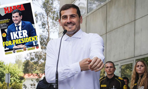 Casillas ứng cử chức chủ tịch LĐBĐ Tây Ban Nha