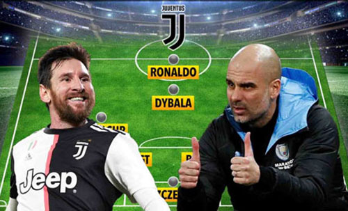 Juventus sẽ khủng khiếp như thế nào dưới thời Pep với Messi, Ronaldo và Sane?