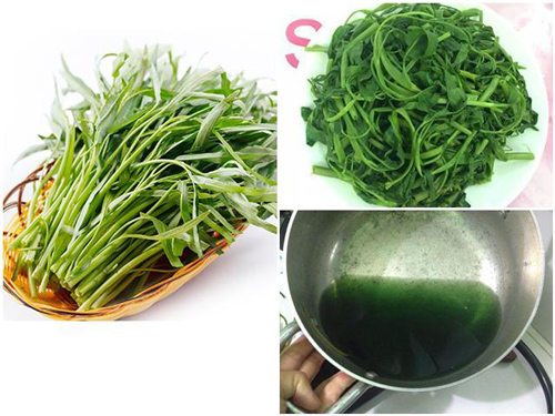 Luộc rau thấy nước chuyển sang màu này thì đổ bỏ ngay, đừng "tiếc của" mà mang bệnh vào người