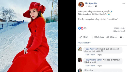 Hồ Ngọc Hà khoe ảnh đẹp hút hồn, tiết lộ sở thích khác người nhưng chỉ sợ bị chửi 'con dở hơi'