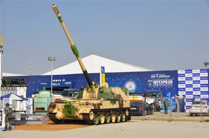 Choang voi dan vu khi An Do tu san xuat duoc khoe o trien lam Defexpo 2020-Hinh-3