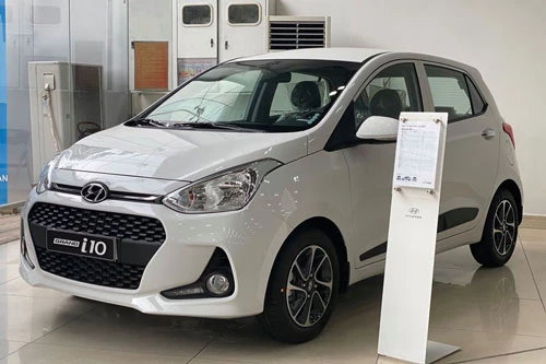 Hyundai Grand i10 đứng vị trí thứ 3.