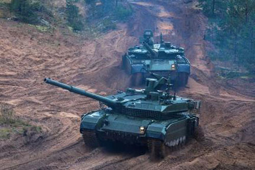 Nga trang bị siêu pháo của Armata cho T-90M