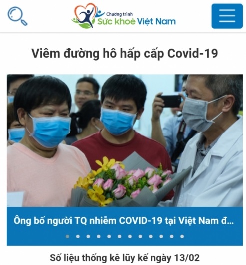 Bộ Y tế đề nghị người dân sử dụng App Sức khỏe Việt Nam để cập nhật tin nhanh về dịch COVID-19