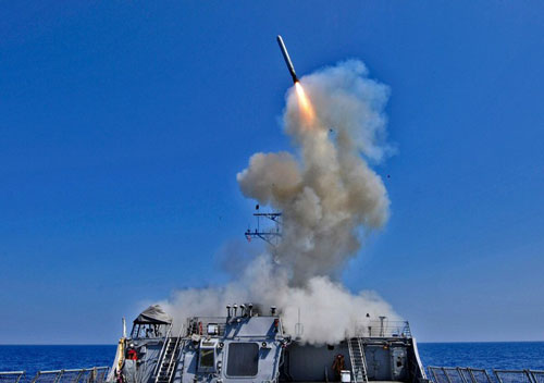 Hải quân Mỹ tính mua hàng trăm tên lửa đối phó hạm đội Trung Quốc