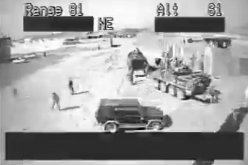 UAV bí ẩn tấn công xe bọc thép của Mỹ