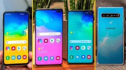 Samsung Galaxy s10, S10 Plus giảm giá kịch sàn, chào đón Galaxy S20 vừa ra mắt