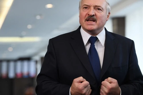 Tổng thống Belarus Alexander Lukashenko không muốn hợp nhất với Nga. Ảnh: Lenta.ru.