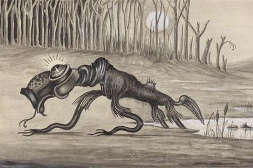 Chuyện kỳ bí về quái thú mặt chó, ăn thịt người