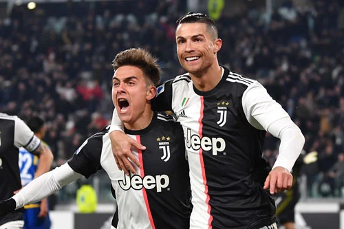 Dybala và Ronaldo.