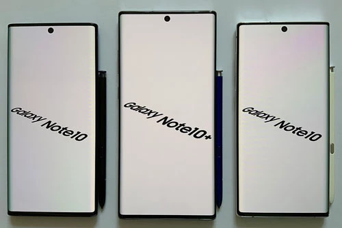 Samsung Galaxy Note 10 và Galaxy Note 10 Plus.