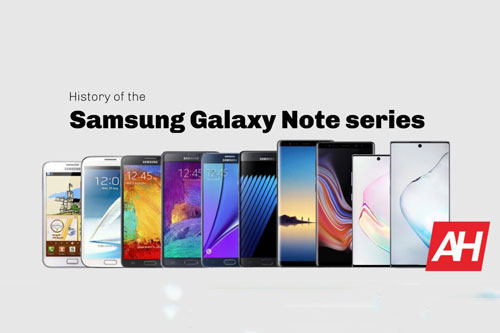 Nhìn lại quá trình 'lột xác' của các đời Samsung Galaxy Note