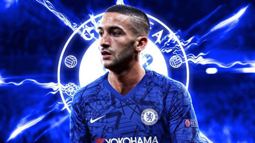 Tiền vệ Hakim Ziyech lọt top 10 hợp đồng đắt nhất lịch sử Chelsea