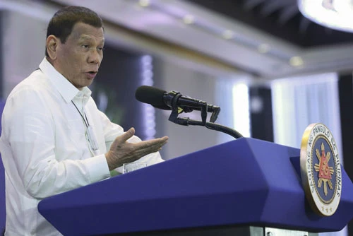 Tổng thống Philippines Rodrigo Duterte. (Ảnh: AP)