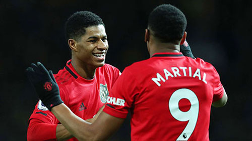 Andy Cole : “Marcus Rashford không bao giờ là một trung phong giỏi”