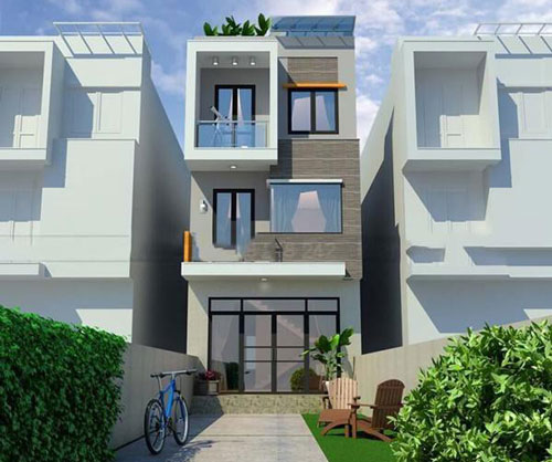 10 mẫu nhà ống 3 tầng dẫn đầu xu hướng 2020