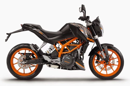 KTM Duke 390 ABS.