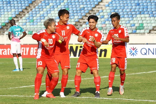 Công Phượng vừa có bàn thắng đầu tiên cho CLB TP.HCM với pha lập công vào lưới Yangon tại AFC Cup 2020